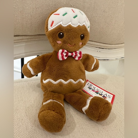 NWT Mini Plush Gingerbread Man Toy by Douglas - Picture 3 of 8
